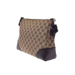 Gucci Bag Shoulder brown Canvas GG Leather